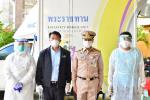 ตรวจคัดกรองหาผู้ติดเชื้อ โดยหน่วยพระราชทานรถเก็บตัวอย่างชีวน