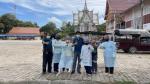 ตรวจ Swab ATK พระภิกษุ วัดเทพประสาท (เตาถ่าน)