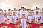 พิธีรับพระราชทานพระบรมฉายาลักษณ์ พระบาทสมเด็จพระเจ้าอยู่หัวแ