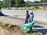 เทศบาลเมืองสัตหีบได้ดำเนินการปรับปรุงภูมิทัศน์บริเวณแยกหนวดป
