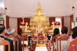พิธีสงฆ์เปิดงานเทศกาลตรุษจีนและพิธีปิดทองหลวงพ่ออี๋